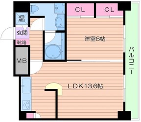 フローライト南森町の物件間取画像